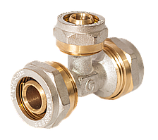 Трійник з'єднувальний обжим 26*20*26 економ