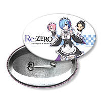 Starling Life in Another World. Re:Zero. Жизнь с нуля в альтернативном мире. Значок