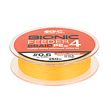 Шнур GC Bionic Feeder PE X4 150м Orange (0.128-0185м), фото 3