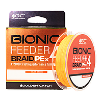 Шнур GC Bionic Feeder PE X4 150м Orange (0.128-0185мм)