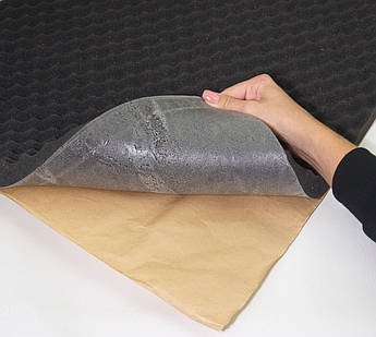 Акустичний поролон-самоклейка "ХВИЛЯ-С25", лист 102х50см, товщ. 25мм