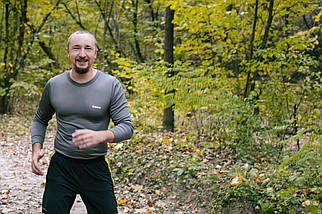 Комплект чоловічої термобілизни Tramp Warm Soft Grey, S/M | Дихаючий термокомплект для риболовлі, полювання, туризму і військових, фото 2