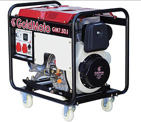 Дизельний генератор GoldMoto GM7.5DJ