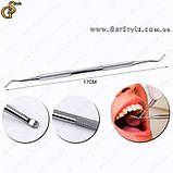 Стоматологічний набір Teeth Tools 6 шт. із чохлом для зберігання, фото 8