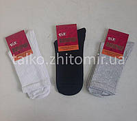 Женские носки хлопковые,спортивные, ассорти, 35-41 размер, от производителя, 12 пар упаковка