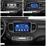 Al Штатна магнітола для Kia Sorento 3 Prime 2014-2017 екран 10" 2/32Gb 4G Wi-Fi GPS Top Android, фото 7