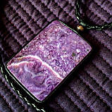 Кулон у шкіряній оправі. Чаровит., фото 4