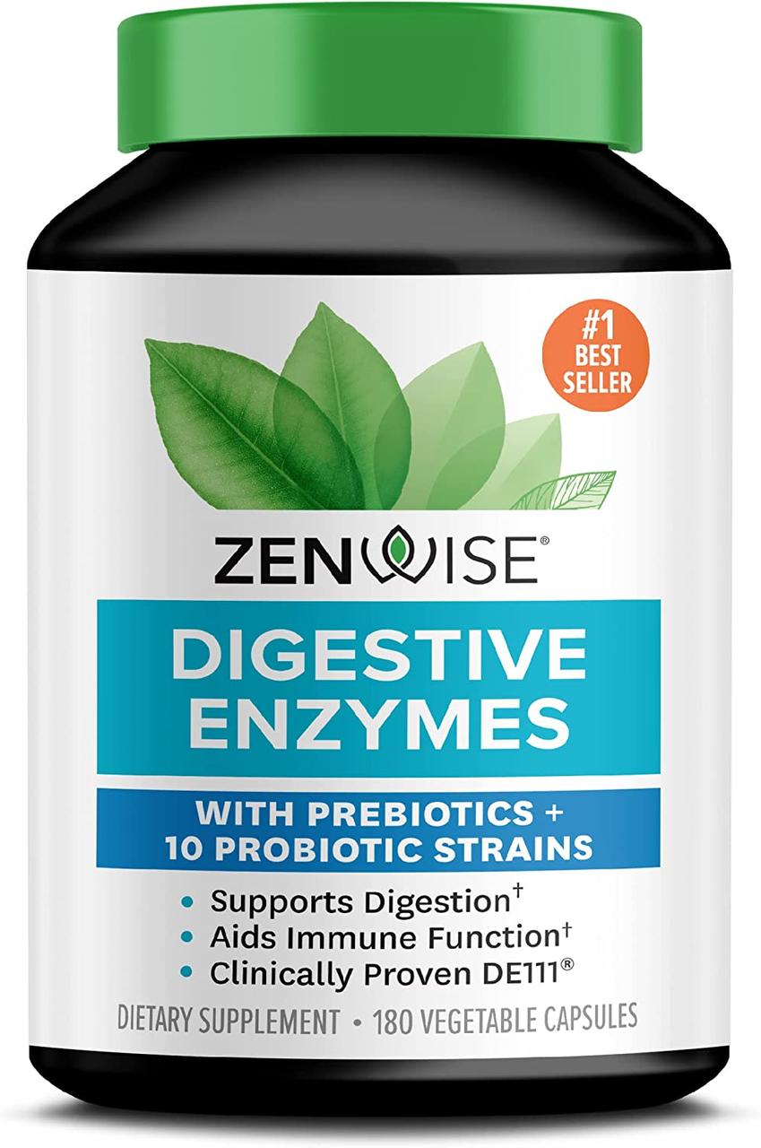 Zenwise Digestive Enzymes 180 капсул