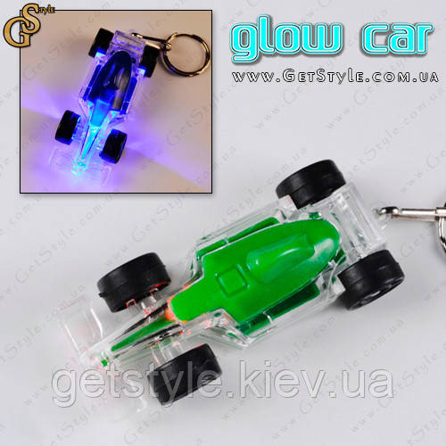 Брелок Машинки Glow Car 2 шт. з підсвіткою, фото 1