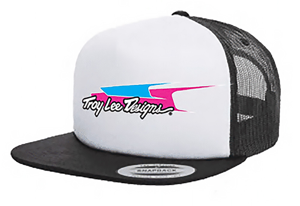 Кепка TLD AERO SNAPBACK TRUCKER HAT; BLACK / WHITE OSFA