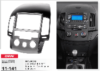 2-DIN переходная рамка HYUNDAI i-30 (FD) 2008-2011 (Manual Air-Conditioning / Left wheel), CARAV 11-141