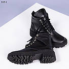 Жіночі шкіряні черевики демісезонні  38 та 39 р-ри, фото 4