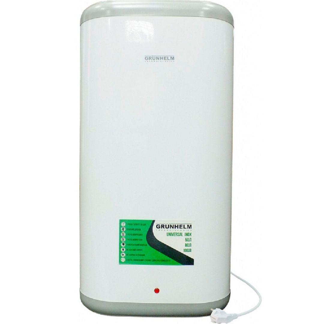 Водонагрівач (бойлер) електричний накопичувальний Grunhelm GBH I-80DD Flat, фото 1