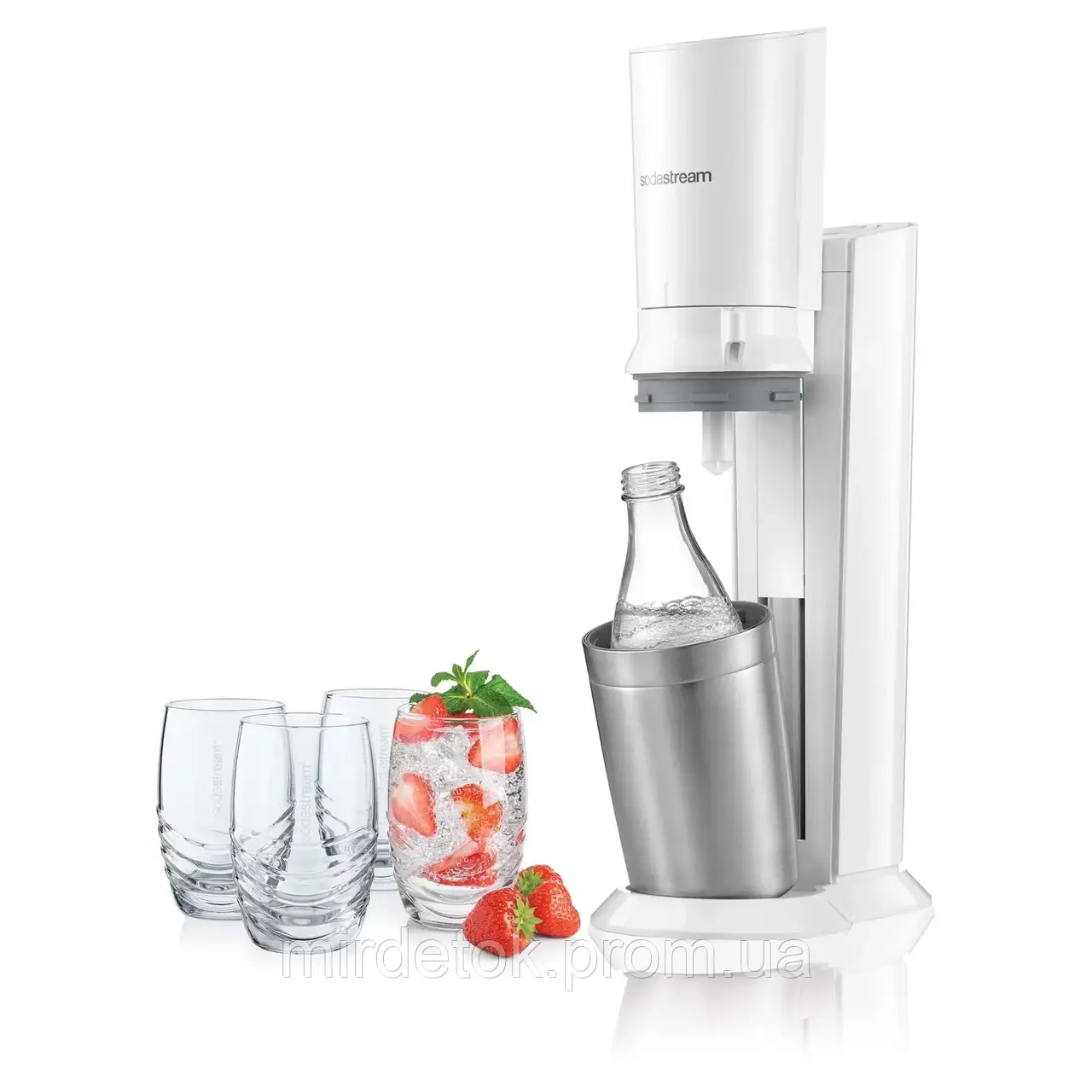 Сифон для газування води Sodastream Genesis темний графіт