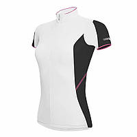 Велокофта ZeroRh женская mirage w jersey white-black-deep pink (MD)