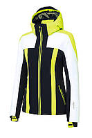 Горнолыжная куртка ZeroRh moos w jacket black - acid green - white (MD)