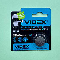 Літієва Батарейка VIDEX CR1616 Lithium 3V