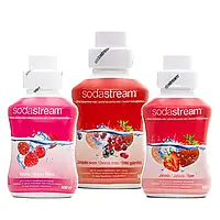 Набор сиропов Sodastream Красные ягоды+Клубника+Малина