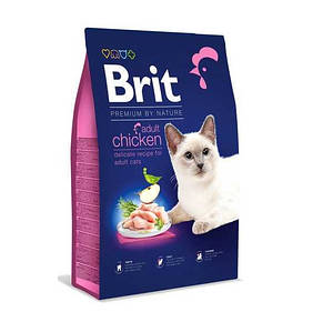 Brit Premium Adult Chicken для кішок з куркою 800 г