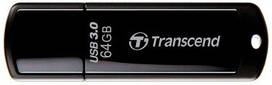 Накопичувач  64GB USB 3.1 JetFlash 700 Black (TS64GJF700) Арт.36963 Transcend