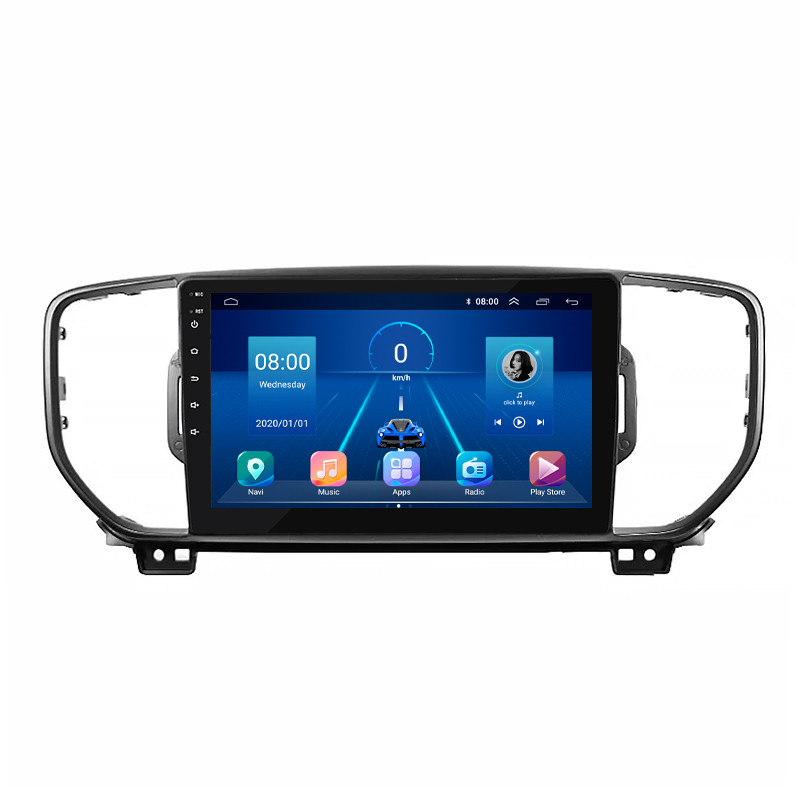 Штатна магнітола 9" Lesko для Kia Sportage IV 2016-2018 6/128Gb 4G Wi-Fi GPS Top Кіа