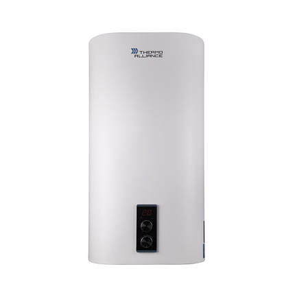 Бойлер Thermo Alliance плоский 80 р. МОКРИЙ ТЕН (1200+800Вт), вертикальний DT80V20G(PD), фото 2