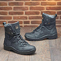Женские тактические ботинки демисезон черные, военная обувь берцы военные армейские, ботинки водонепроницаемые