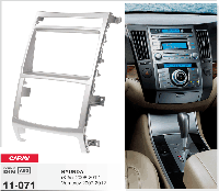 2-DIN переходная рамка HYUNDAI iX-55 2008-2012, Veracruz 2007-2012, CARAV 11-071