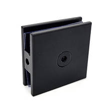 Тримач скла душової кабіни чорний