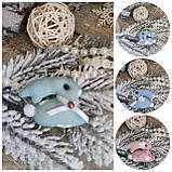 Текстильна іграшка кролик для композицій, великодній кролик, кролик ручна робота, фото 10