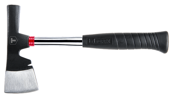 Сокира, універсальна, 600 г, рук. металева, прогумована (02A110) Арт.36216 TOPEX