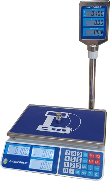 Ваги торгові ВТД-30СЛ(стійка) Днепровес Днепровес Арт.35467