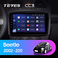 Штатная магнитола Teyes CC3 для Volkswagen Beetle A4 2002 - 2011 Android