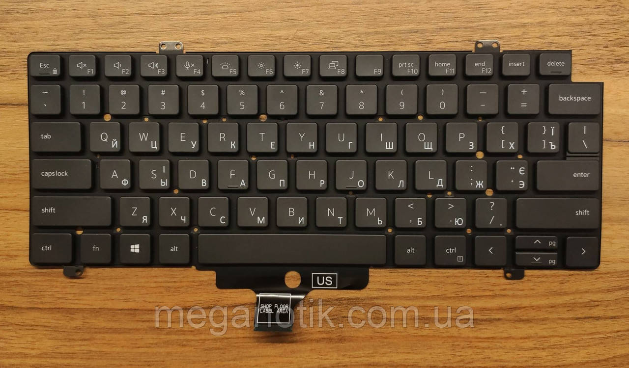 Клавіатура для Dell Latitude 7520 з підсвіткою, фото 1