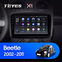 Штатная магнитола Teyes X1 для Volkswagen Beetle A4 2002 - 2011 Android