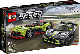 Lego Speed Champions Aston Martin Valkyrie AMR Pro и Aston Martin Vantage GT3 76910