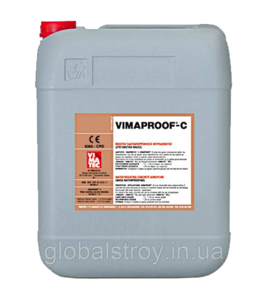 Добавка до бетону та розчинів для водонепроникності Vimatec Vimaproof-С упаковка 20 кг