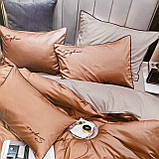 Якісна постільна білизна із сатину Двоспальний розмір 180*220 см, фото 2