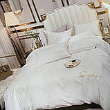 Якісна постільна білизна із сатину Двоспальний розмір 180*220 см, фото 2