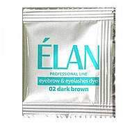 Фарба Elan тон 02 Dark brown