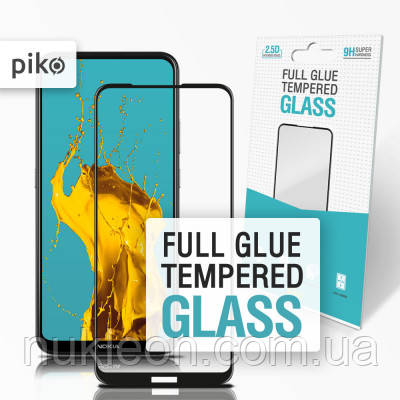 Популярний! Скло захисне Piko Full Glue Nokia 3.4 (1283126511530) - Краща якість тільки на Nukleon.com.ua, фото 1