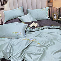 Комплект качественного постельного белья из сатина Евро размер 200*220 см