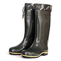 Чоловічі утеплені гумові чоботи Nordman ПС 15 УТМ олива 46