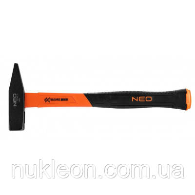 Популярний! Молоток Neo Tools столярний, 300 г, рукоятка з скловолокна (25-143) - Краща якість тільки на Nukleon.com.ua