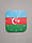 Настінний годинник прапор прапор Азербайджану, подарунок азербайджанцю, азербайджанський декор, фото 2