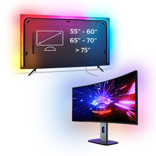 Ambilight LED подсветка для телевизора 55-80й диагонали Philips ...