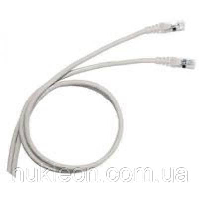 Популярний! Патч-корд 5.0м, U/UTP, RJ45, cat.5e, ПВХ, grey, LCS2 LEGRAND (051639) - Краща якість тільки на Nukleon.com.ua