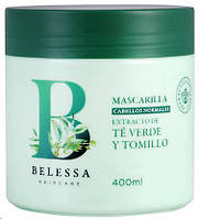 Маска для всех типов волос Belessa, Зеленый чай (400мл.)