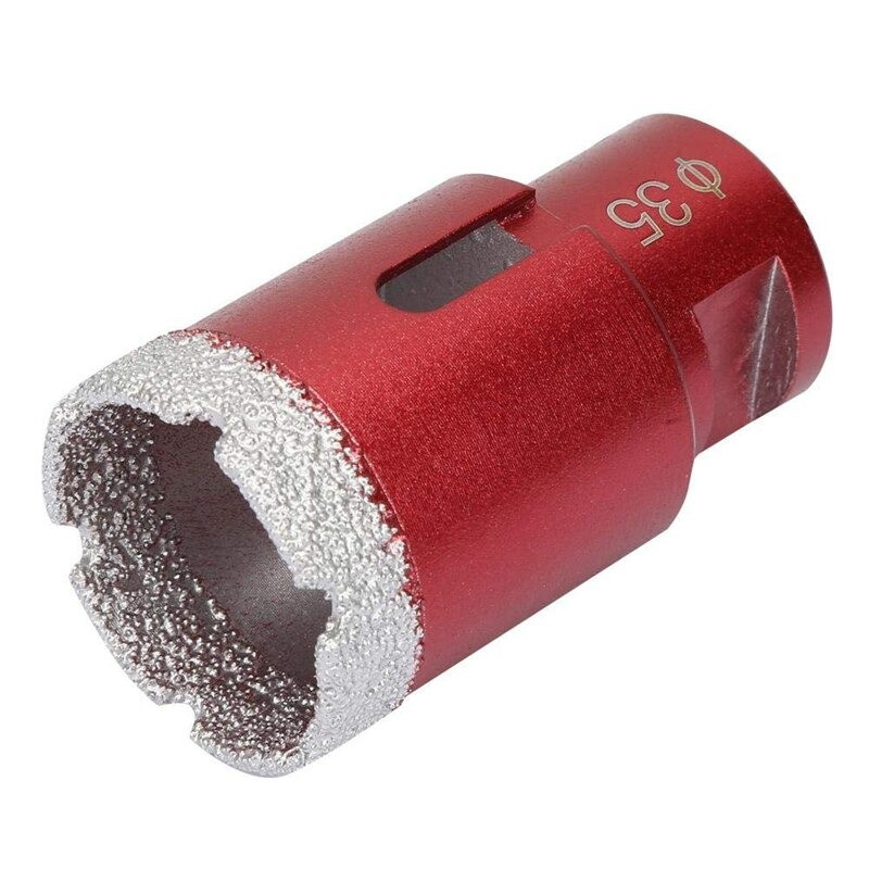 Алмазні коронки, коронки для плитки, коронки для розеток, коронки по керамограніту, коронки для плитки 35 мм (98745556), фото 1