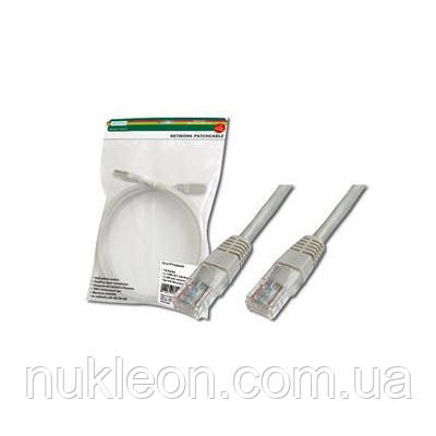 Популярний! Патч-корд 30м, UTP, cat.5e, CU, AWG 26/7, PVC, grey Digitus (DK-1511-300) - Краща якість тільки на Nukleon.com.ua